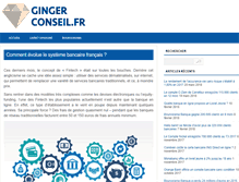 Tablet Screenshot of ginger-conseil.fr